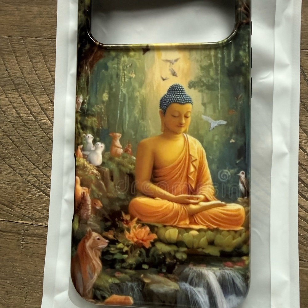 Buddha Design Phone Case - Multicolor- - Picture 3 of 3